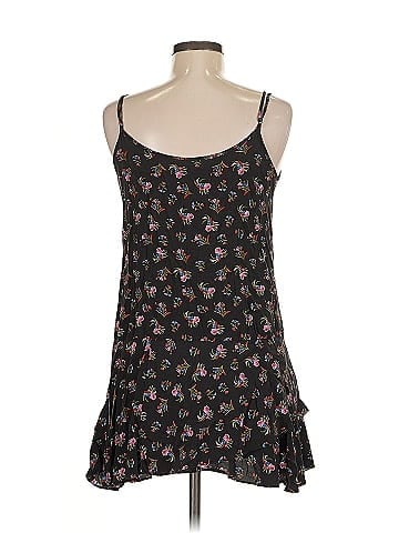 Thakoon Collective Black Watercolor Floral Dress (view 2)