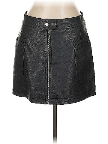 Free People Faux Leather Skirt (view 1)