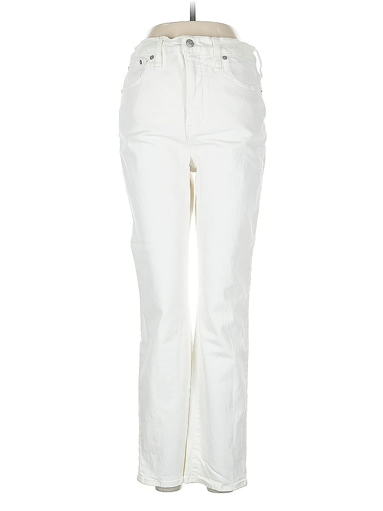 Click to view more detailed imagery on our partner's website Pre-owned Madewell Jeans In White