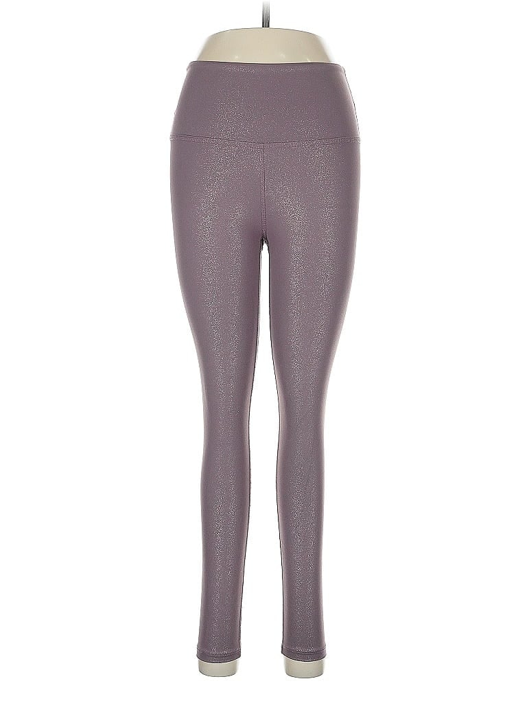 Pre-owned Beyond Yoga Leggings In Purple
