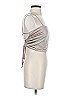 West Of Melrose Silver Tube Top Size S - photo 4