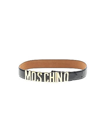 Moschino Logo Leather Belt (view 1)