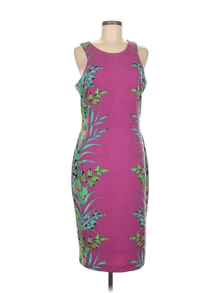 Pre-owned Nicole By Nicole Miller Cocktail Dress In Purple