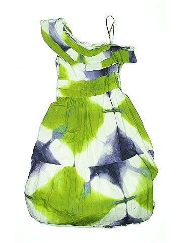 Busayo Collective One Shoulder Tie Dye Maxi (view 1)