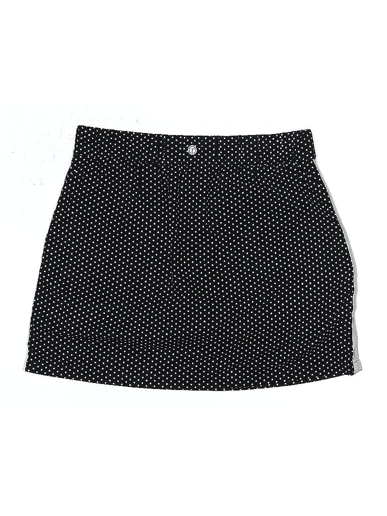 T by Talbots Polka Dots Black Casual Skirt Size M - photo 1