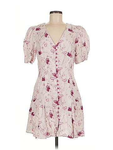 Chelsea And Walker Floral Button Front Mini Dress (view 1)