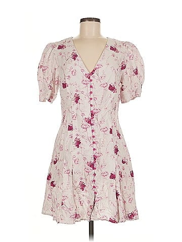 Chelsea And Walker Floral Button Front Mini Dress (view 1)