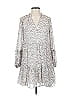 Express 100% Polyester Gray Casual Dress Size XXS - photo 1