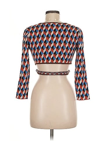 Ronny Kobo Geometric Crop Top (view 2)