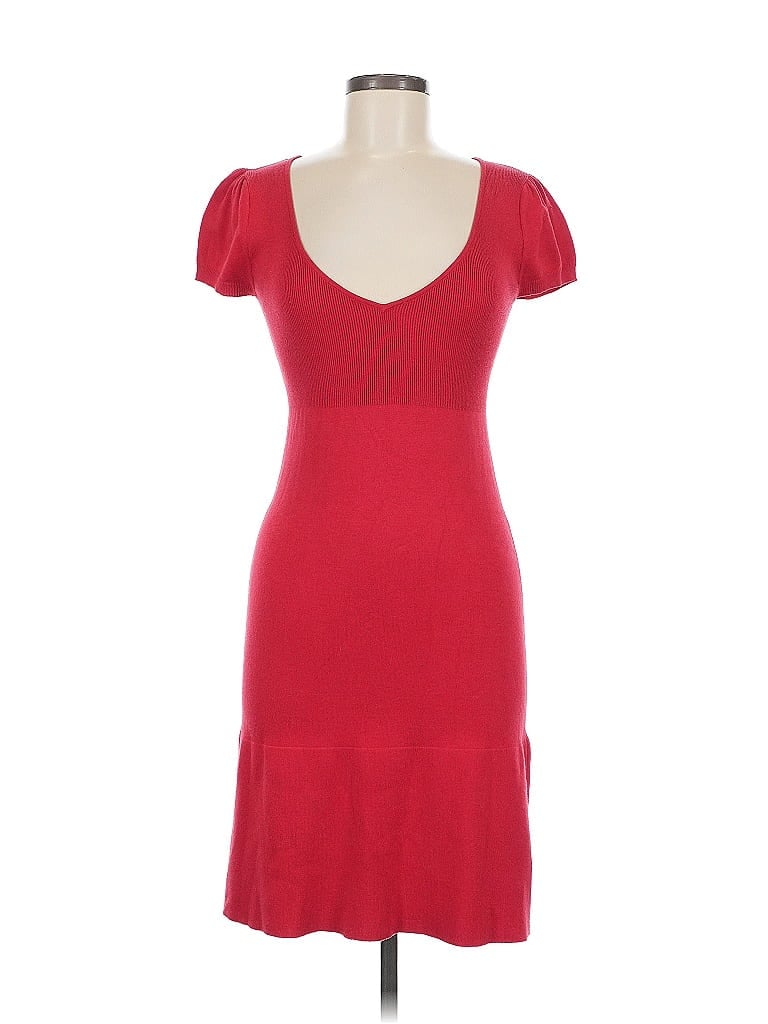 Pre-owned Mng Suit Cocktail Dress In Red
