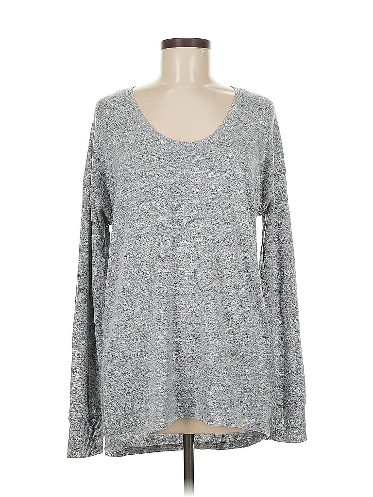GAP Pre-owned Pullover Sweater In Gray