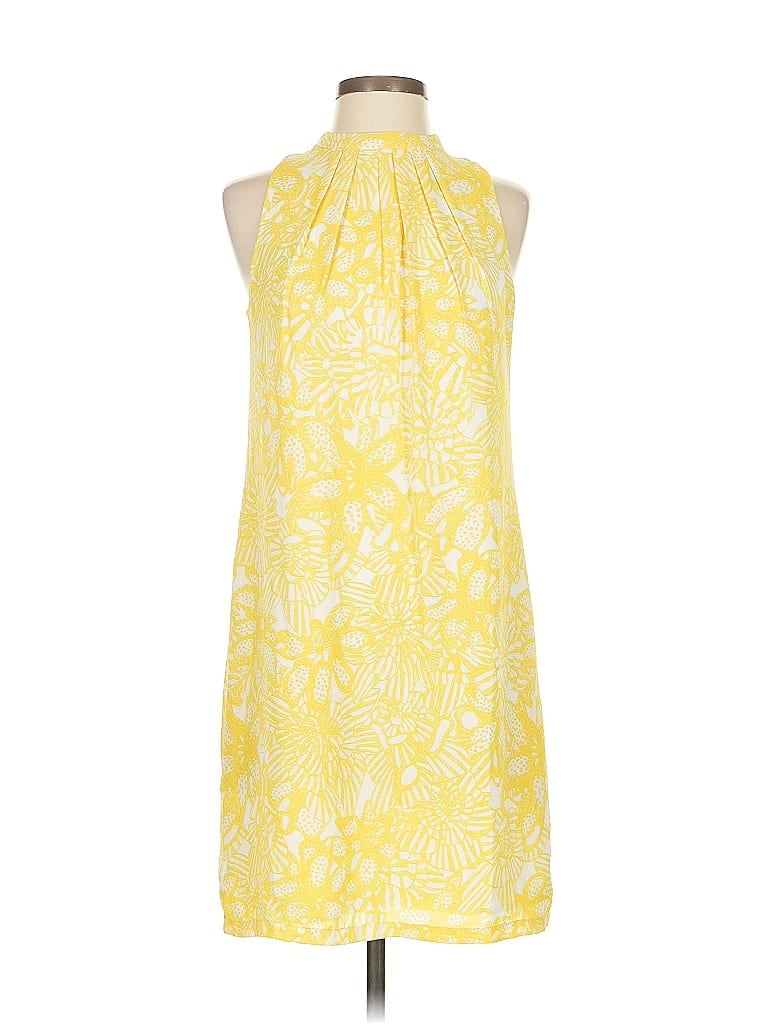 Pre-owned H&m Casual Dress In Yellow