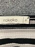 Rokoko Stripes Gray Casual Dress Size S - photo 7