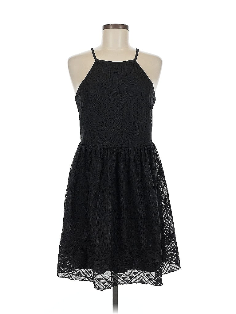 Pre-owned Assorted Brands Cocktail Dress In Black