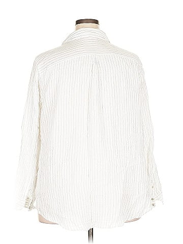 Eileen Fisher 3/4 Sleeve Button-Down Shirt (view 2)