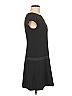 Nanette Lepore Solid Black Casual Dress Size 8 - photo 4
