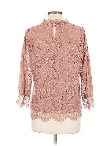 Alice Blue 3/4 Sleeve Blouse (view 2)
