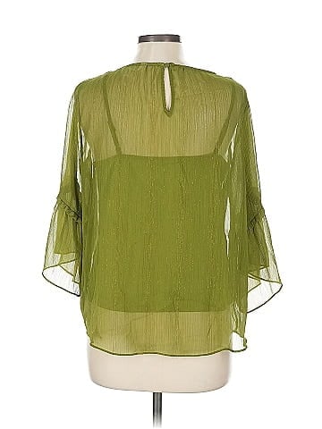 LC Lauren Conrad 3/4 Sleeve Blouse (view 2)