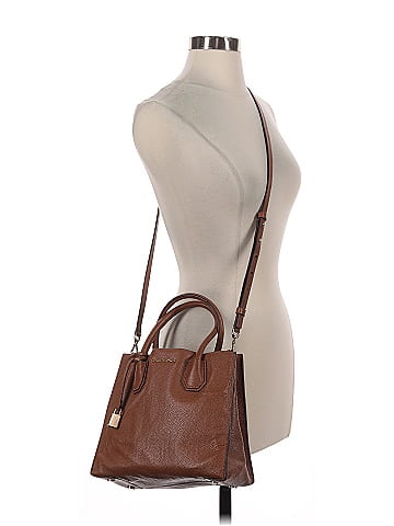 MICHAEL Michael Kors Leather Satchel (view 2)
