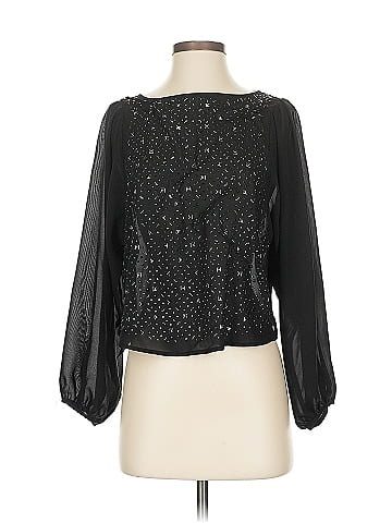 Akira Chicago Black Label Long Sleeve Blouse (view 1)