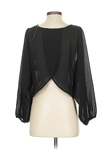 Akira Chicago Black Label Long Sleeve Blouse (view 2)