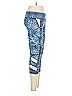 Zobha Print Blue Active Pants Size M - photo 4
