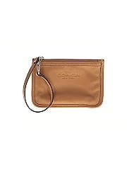 Coach Leather Wristlet