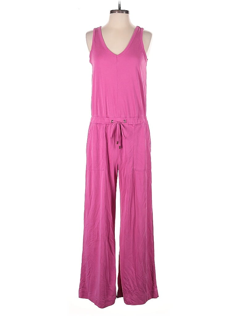 Pre-owned Lou & Grey Jumpsuit In Pink