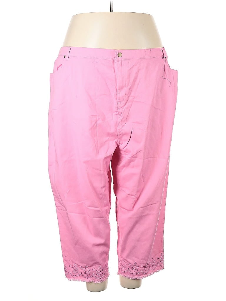 Pre-owned Assorted Brands Casual Pants In Pink