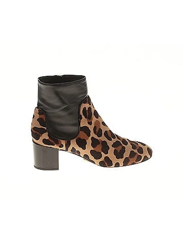 Michael Kors Collection Ponyhair Ankle Boots (view 1)