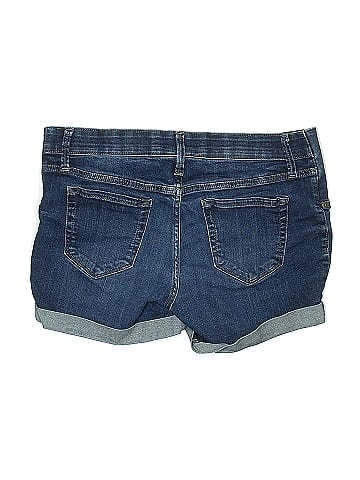 Isabel Maternity Denim Shorts (view 2)