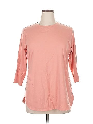 Isaac Mizrahi LIVE! 3/4 Sleeve T-Shirt (view 1)