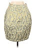 H&M Metallic Gold Formal Skirt Size 6 - photo 1