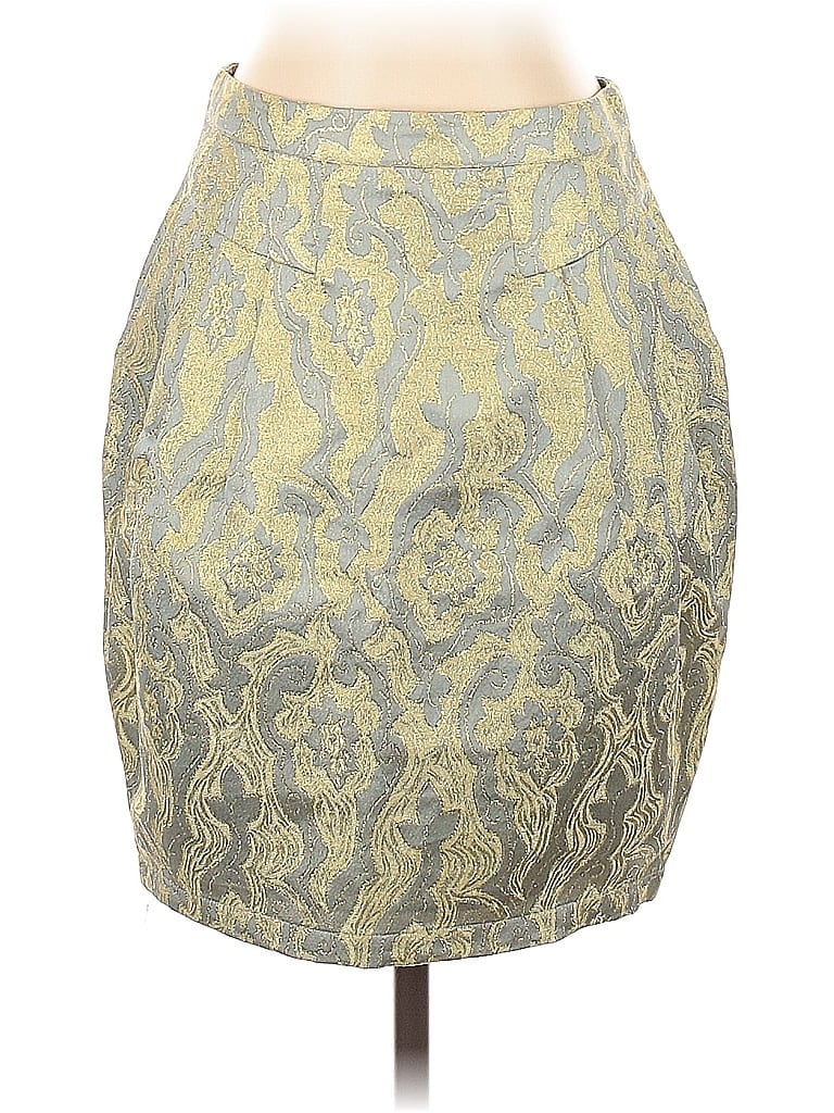 Click to view more detailed imagery on our partner's website Pre-owned H&m Formal Skirt In Gold