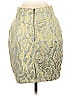 H&M Metallic Gold Formal Skirt Size 6 - photo 2
