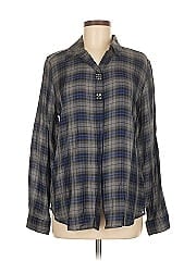 Ann Taylor Loft Outlet Long Sleeve Button Down Shirt
