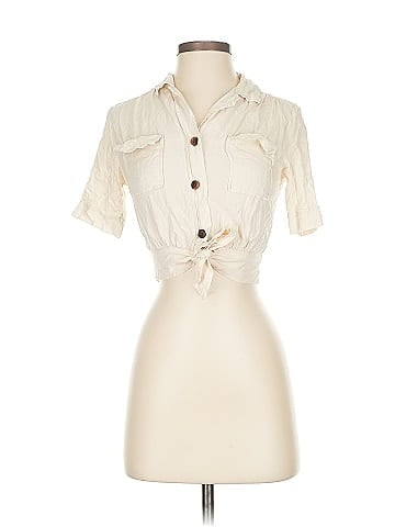 Urban Outfitters Short Sleeve Blouse (view 1)