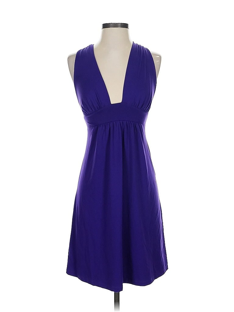 Pre-owned Susana Monaco Cocktail Dress In Purple