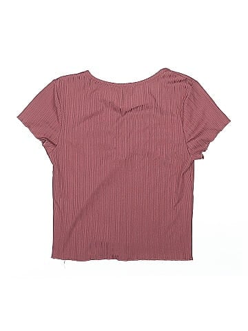 Beautees Short Sleeve Henley (view 2)