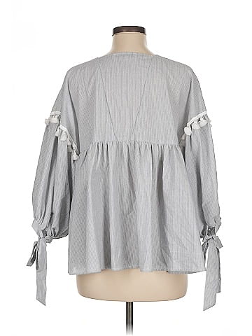 English Factory 3/4 Sleeve Blouse (view 2)