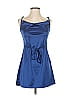 Zaful 100% Polyester Blue Cocktail Dress Size XS - photo 1