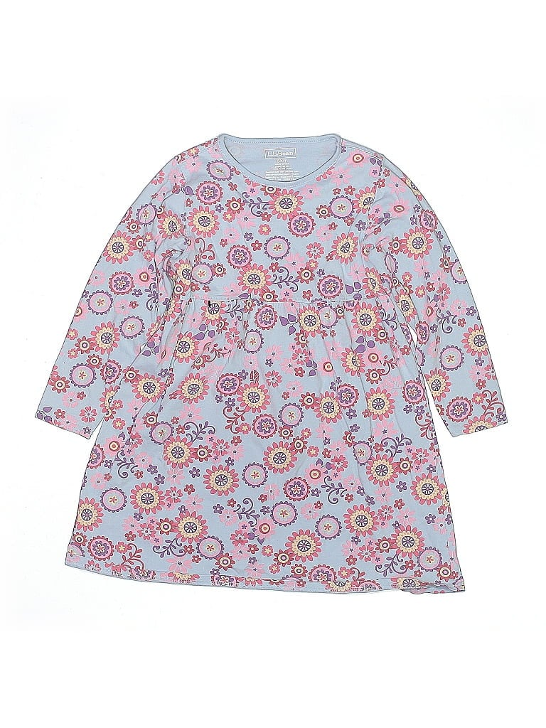 Pre-owned L.l.bean Kids' Dress In Blue