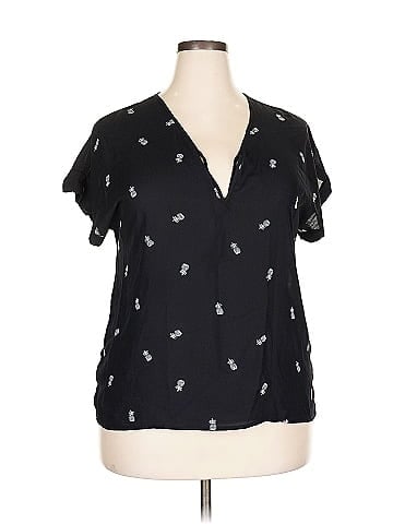 Alice Blue Short Sleeve Blouse (view 1)