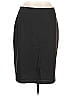 Ann Taylor Solid Black Casual Skirt Size 10 - photo 1