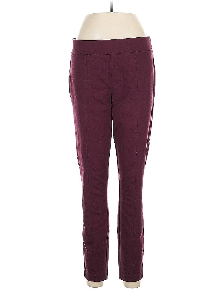 Pre-owned Maurices Active Pants In Burgundy