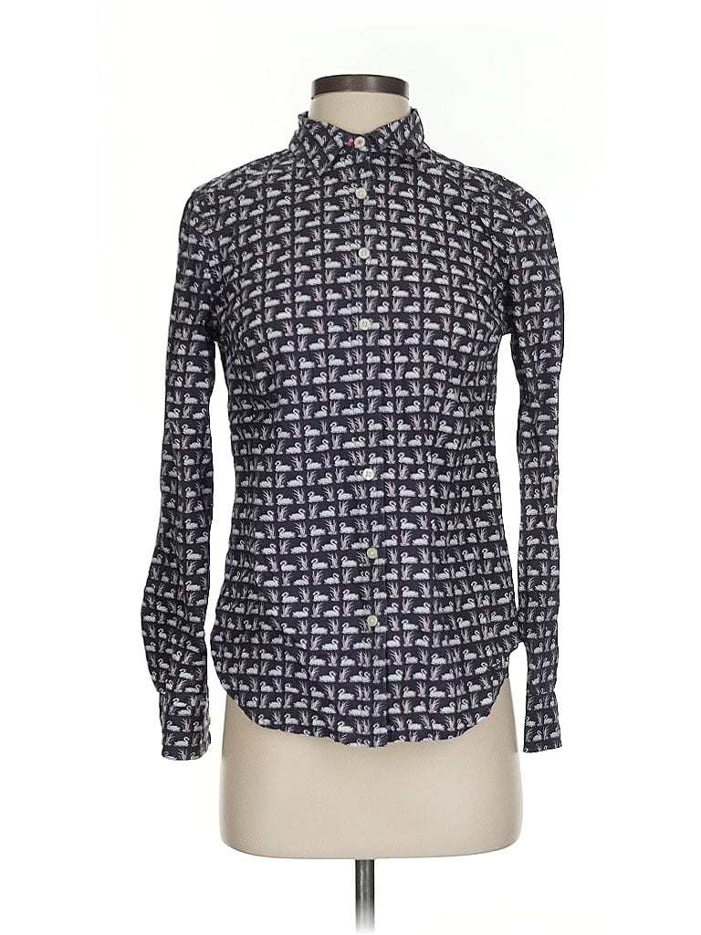 Click to view more detailed imagery on our partner's website Pre-owned Talbots Long Sleeve Blouse In Blue