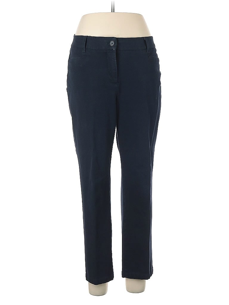 Pre-owned Talbots Outlet Casual Pants In Blue