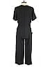 Smash 100% Tencel Solid Black Jumpsuit Size S - photo 2