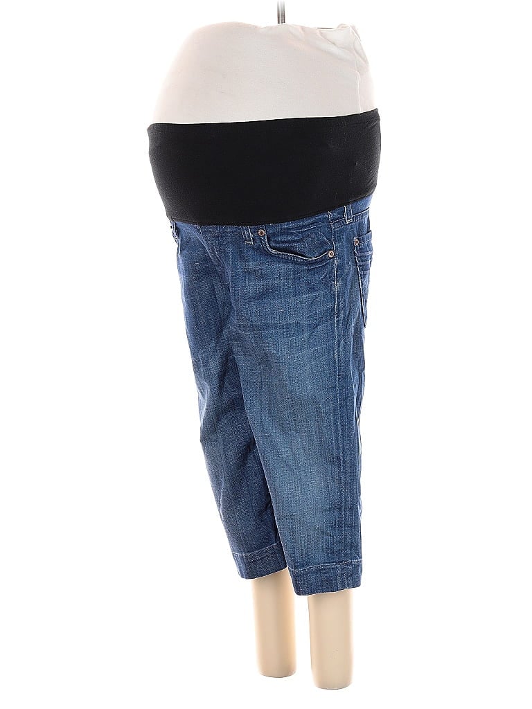 Pre-owned 7 For All Mankind Jeans In Blue