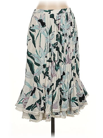 Tory Burch Printed Ruffle Skirt (view 1)